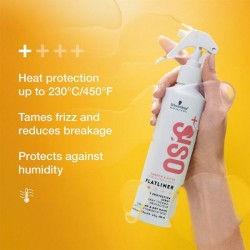 Schwarzkopf Osis+ Flatliner Heat Protection Spray 200ml