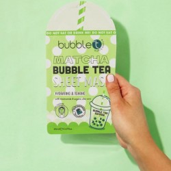 Bubble T Masque hydratant bubble tea matcha