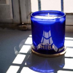 Maison Shiiba Bougie d'ambiance Ambre encens | 700 g