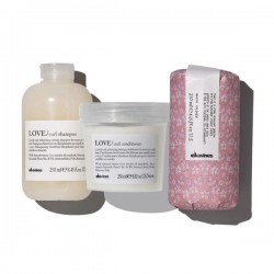 Davines Trio Love Curl shampoing/conditioner/Curl building serum