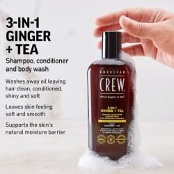 AMERICAN CREW 3-in-1 ginger + tea 1L