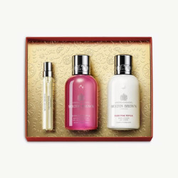 MOLTON BROWN Fiery Pink Pepper collection voyage 3pc