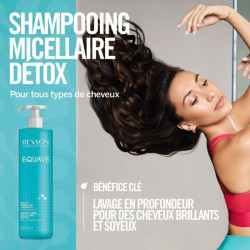 REVLON Equave shampoing micellaire détox 485ml
