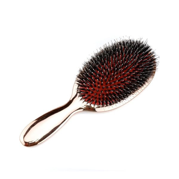 HAIRSHOP.lu Brosse sanglier et nylon - Rose gold edition