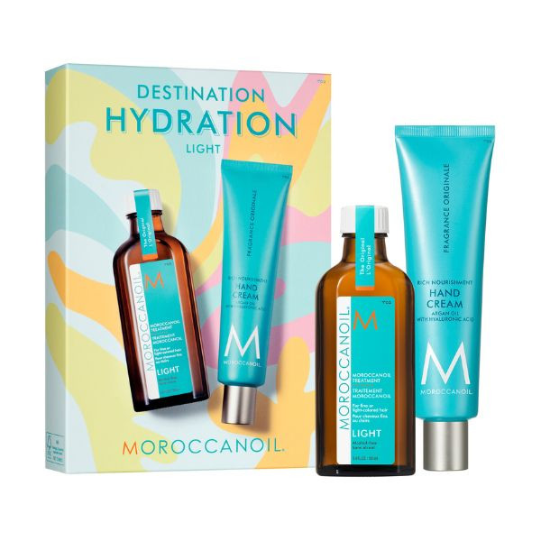 moroccanoil Destination Hydration light (treatment oil & handcream)