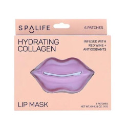 spalife Masques pour lèvres hydratants au collagène 6 pack