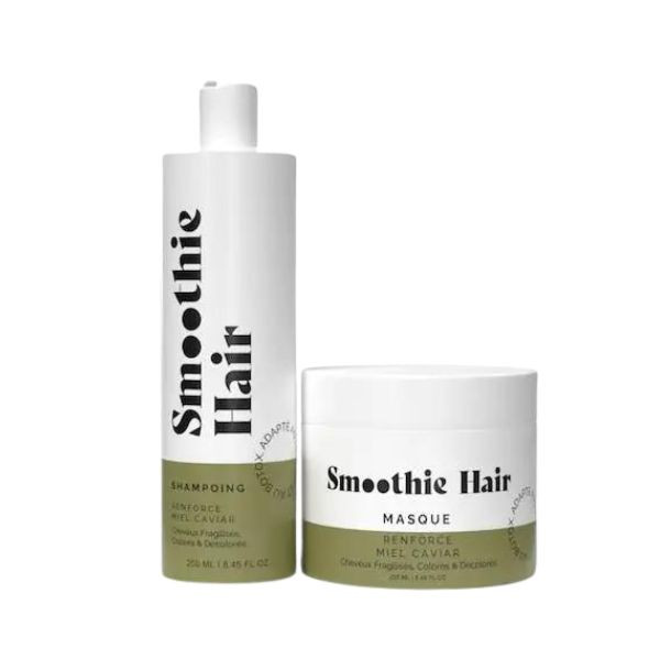 SMOOTHIE HAIR SHAMPOING ET MASQUE AU MIEL et CAVIAR