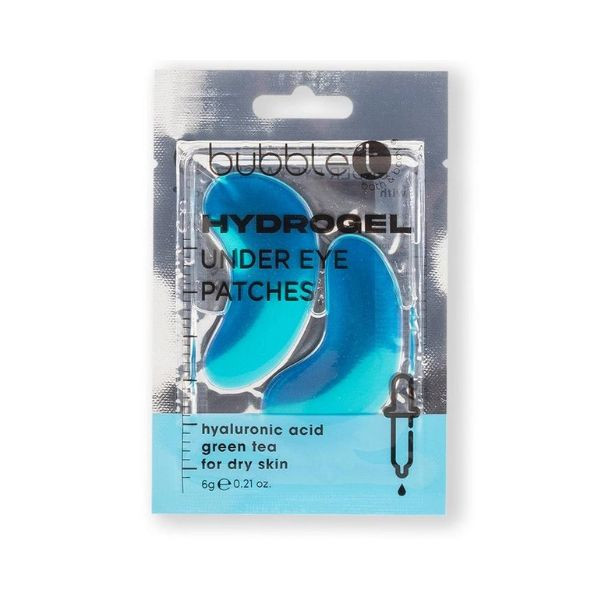 Bubble T Patchs hydrogel pour le contour des yeux - Acide hyaluronique et thé vert