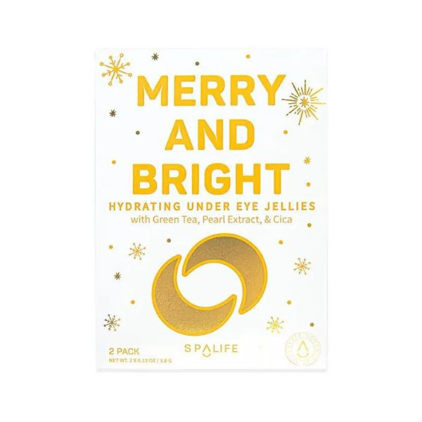 spalife Masques sous les yeux Merry & Bright, 2 paires