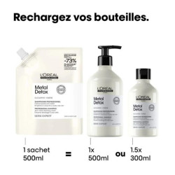 L’Oréal Professionnel Metal Detox Shampooing recharge 500ml