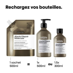 L’Oréal Professionnel absolu repair molecular Shampooing recharge 500ml