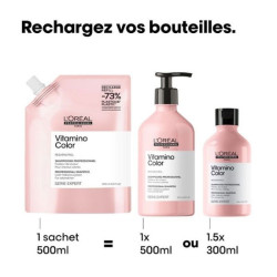 L’Oréal Professionnel Shampooing fixateur de couleur Vitamino Color recharge 500ml