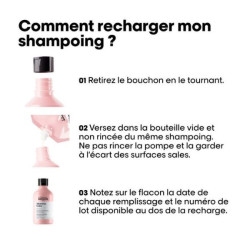 L’Oréal Professionnel Shampooing fixateur de couleur Vitamino Color recharge 500ml