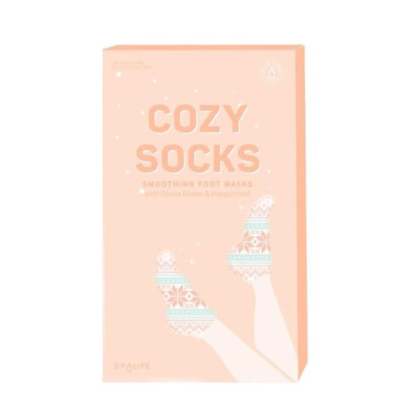 spalife Masque lissant pour les pieds Holiday Cozy Socks