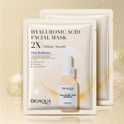 BIOAQUA hyaluronic acid mask 2x delicate smooth