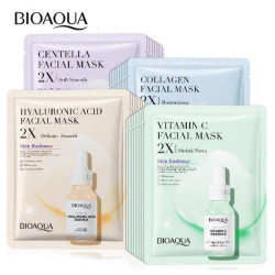 BIOAQUA hyaluronic acid mask 2x delicate smooth