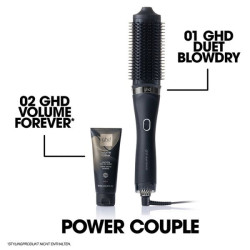 GHD Duet Blowdry Hair Dryer Brush Gift Set - Black - Limited Edition