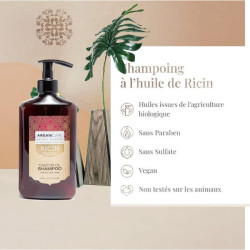 arganicare Pack duo - Rituel à l'Huile de Ricin