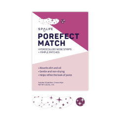 Spalife Patchs pour boutons et bandelettes anti-pores pour le nez Holiday Porefect Match