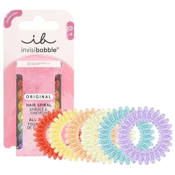 Invisibobble: Original Elastiques à cheveux - Rainbow 8 pièces