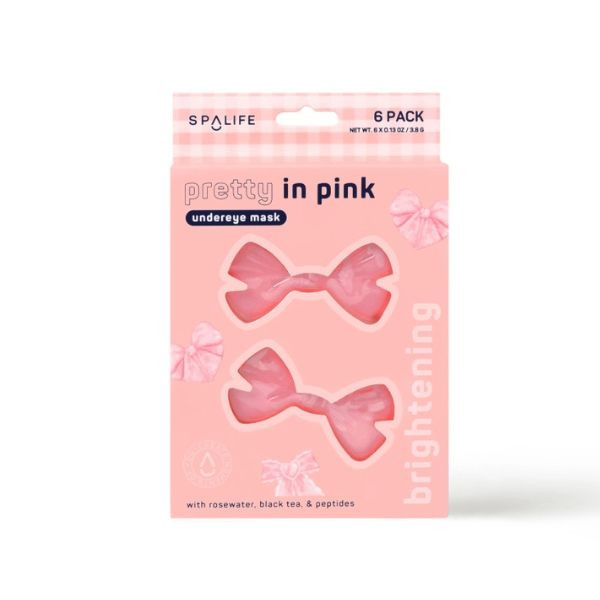 Spalife Masques Éclaircissants Pour Les Yeux Pretty In Pink — 6 Paires