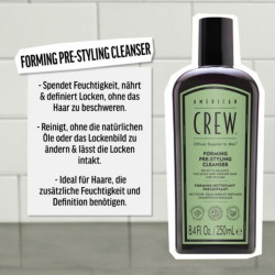 American crew forming pre- styling cleanser 250ml