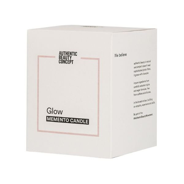 authentic beauty concept glow memento candle