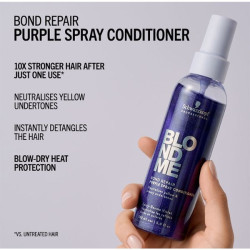 Schwarzkopf BlondMe Bond Repair Purple spray conditioner 150ml