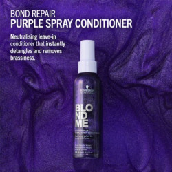 Schwarzkopf BlondMe Bond Repair Purple spray conditioner 150ml