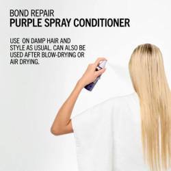 Schwarzkopf BlondMe Bond Repair Purple spray conditioner 150ml