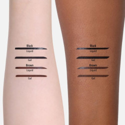 MOIRA Double Ended Gel & Liquid Liner (001, noir)