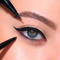 MOIRA Double Ended Gel & Liquid Liner (001, noir)