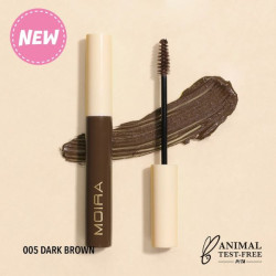 MOIRA mascara - brow defying (005 dark brown)