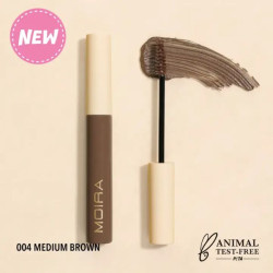 MOIRA mascara - brow defying (004 Medium Brown)