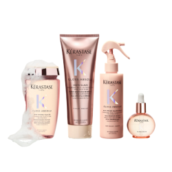 Kérastase Gloss Absolu Pack Bain Hydra-Glaze, Insta-Glaze, Spray Glaze Milk & Glaze Drops