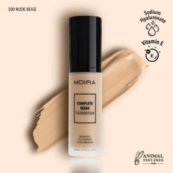 MOIRA fond de teint Complete Wear (300 nude beige )