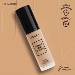 MOIRA complete wear foundation (350 classic beige)