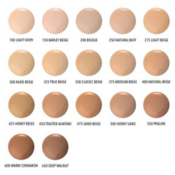 MOIRA complete wear foundation (250 Natural Buff)