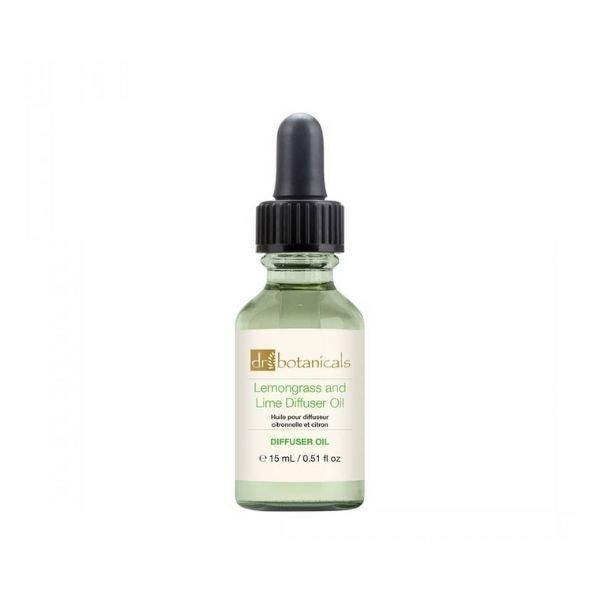 DR BOTANICALS Energising Lemongrass & Lime Diffuser Oil (anti moustique) 15ml