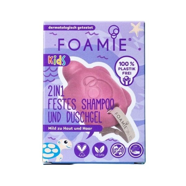 FOAMIE Kids 2in1 Shampoo & Waschpflege Turtlely Cute | Haarpflege-Sets