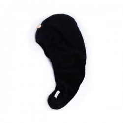 KITSCH Milieuvriendelijke haarhanddoek - Zwart