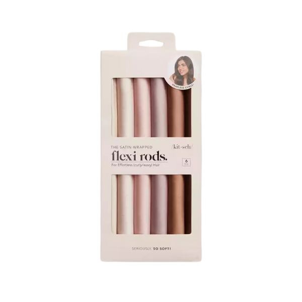 Kitsch The Satin - Wrapped flexi rods