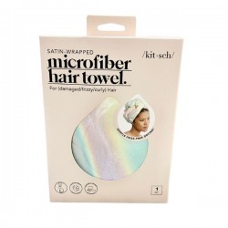 Kitsch Satin - Wrapped microfiber hair towel