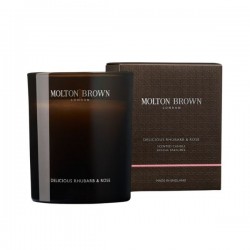 Molton Brown bougie parfumée delicious rhubarb & rose 190 g