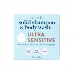 kitsch shampoing solide et gel douche - ultra sensible