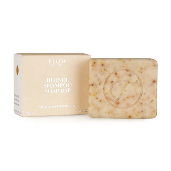 Flow Cosmetics Blonde shampoo soap bar