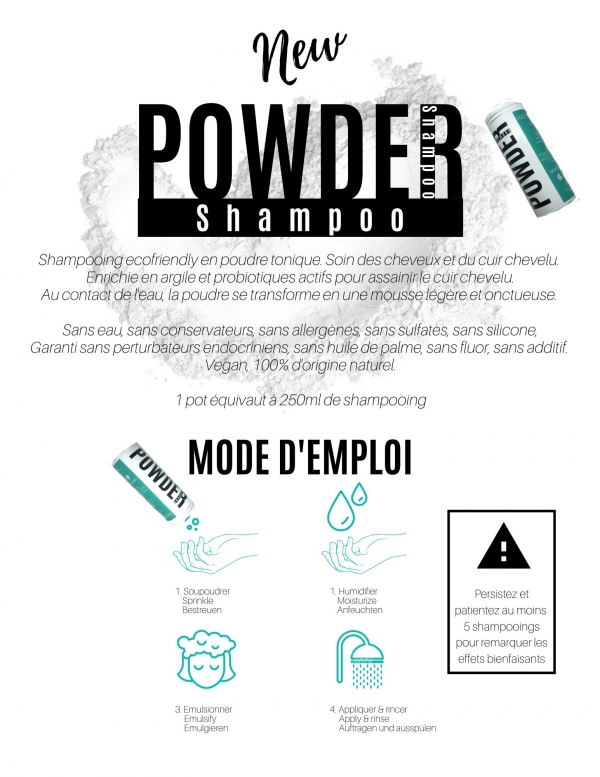 POWDER SHAMPOO affiche