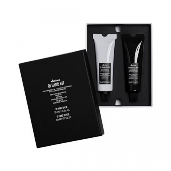 DAVINES oi hand kit hand balm and scrub30ml