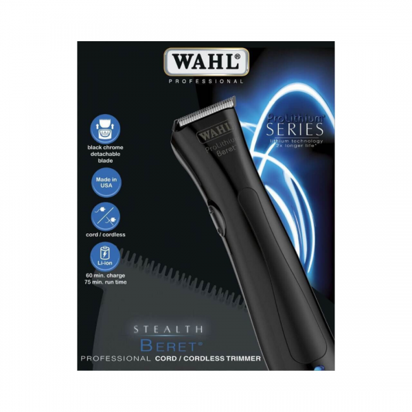 Wahl beret black trimmer