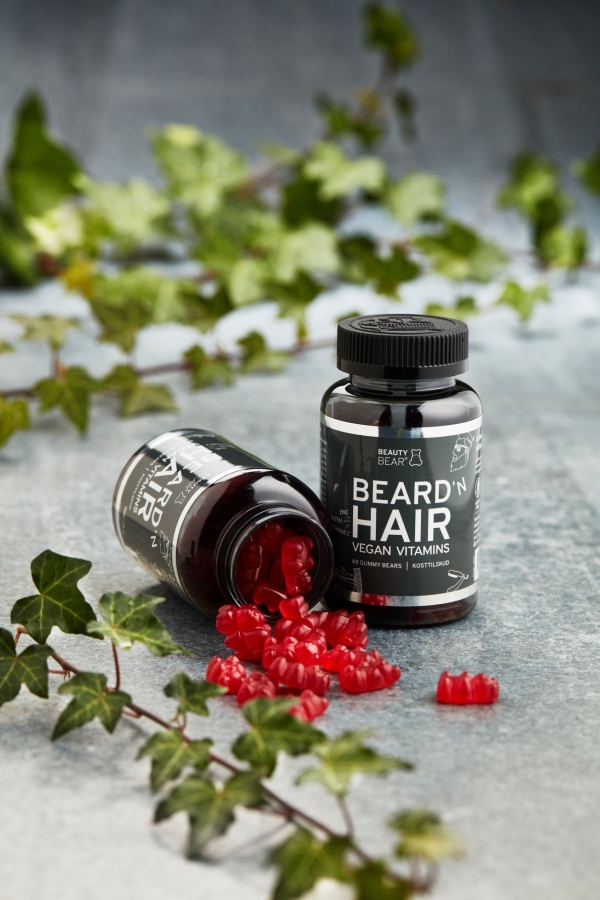 beauty bear beard and hair vitamins